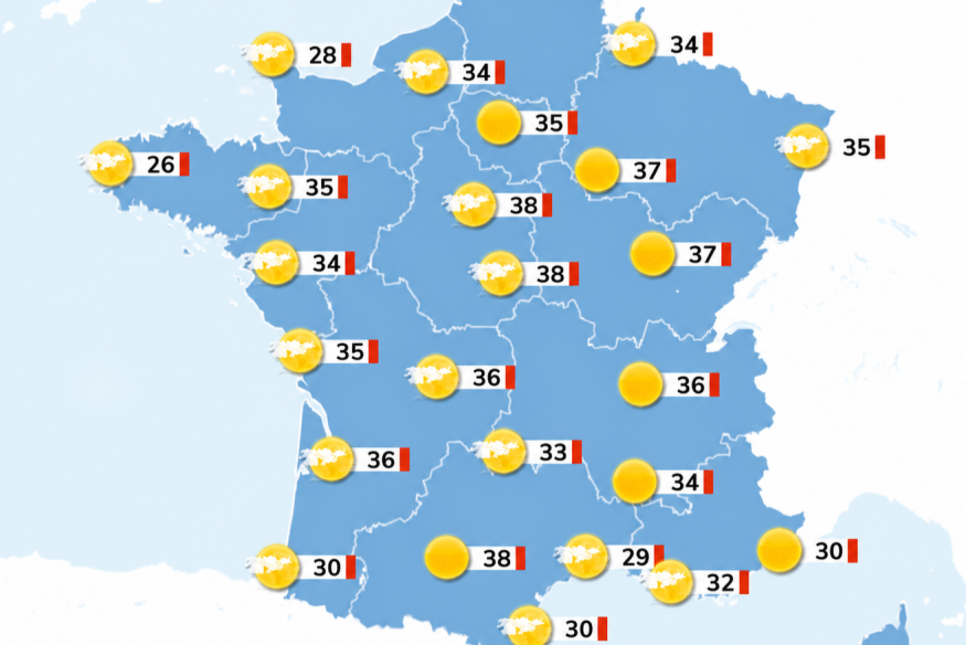 Après cette période un peu plus fraîche, la chaleur s'apprête à faire son retour